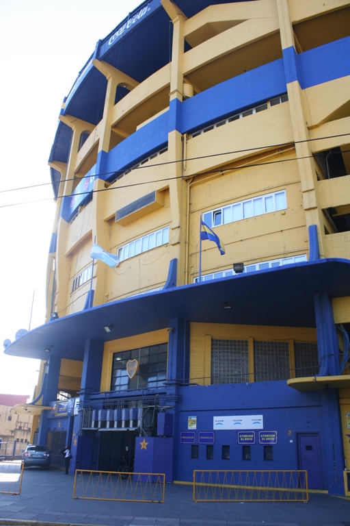 Lo stadio Bombonera