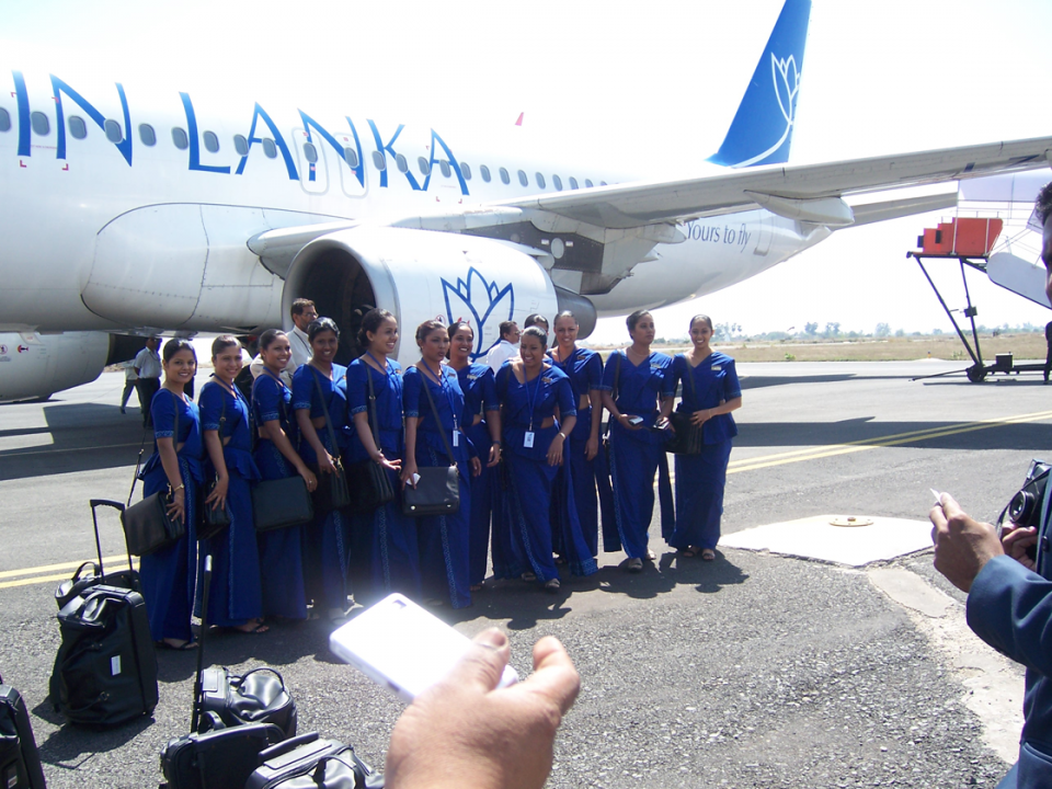 Sri Lanka air equipaggio