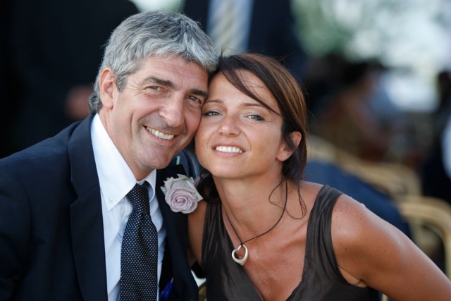 Paolo e la moglie Federica