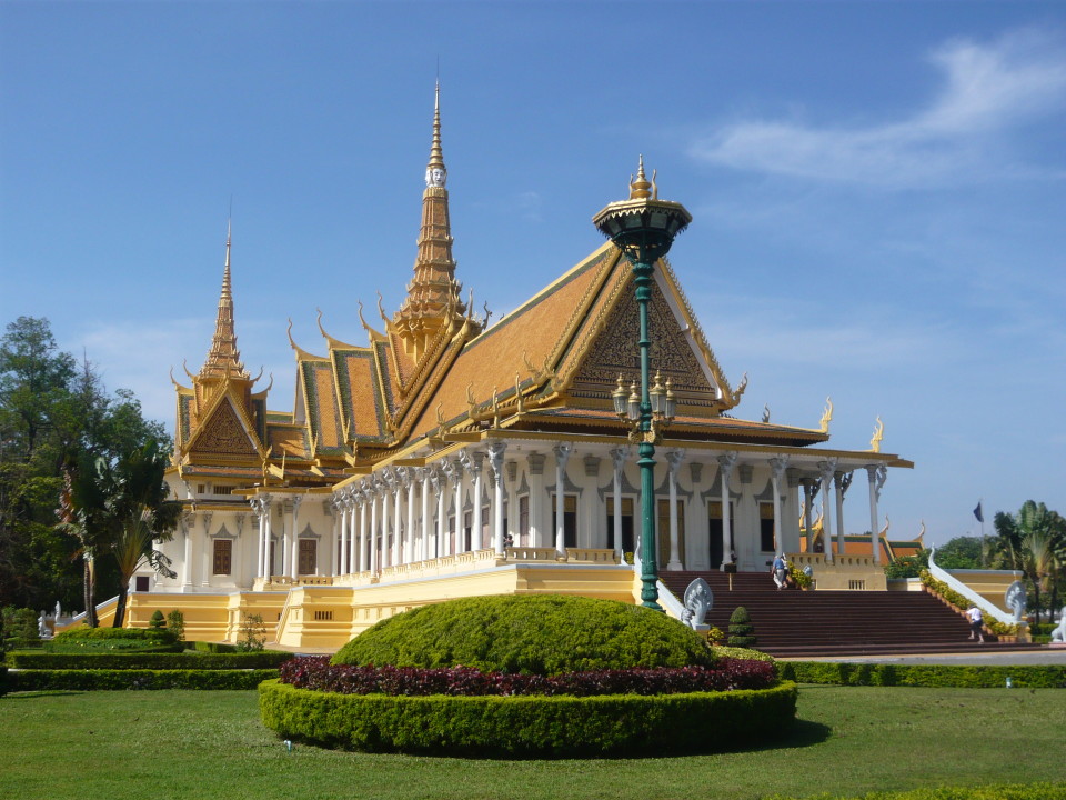 Il Palazzo Reale a Phnom Penh