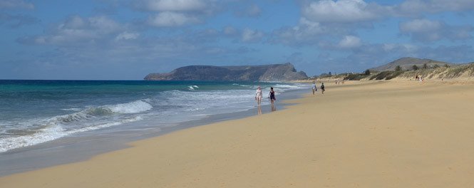 Una delle spiagge di Madeira