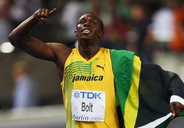 Usain Bolt ringrazia