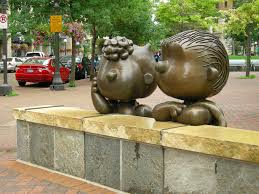 Charlie Brown e Lucy in St Paul