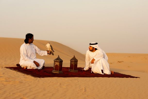 Il deserto a Dubai
