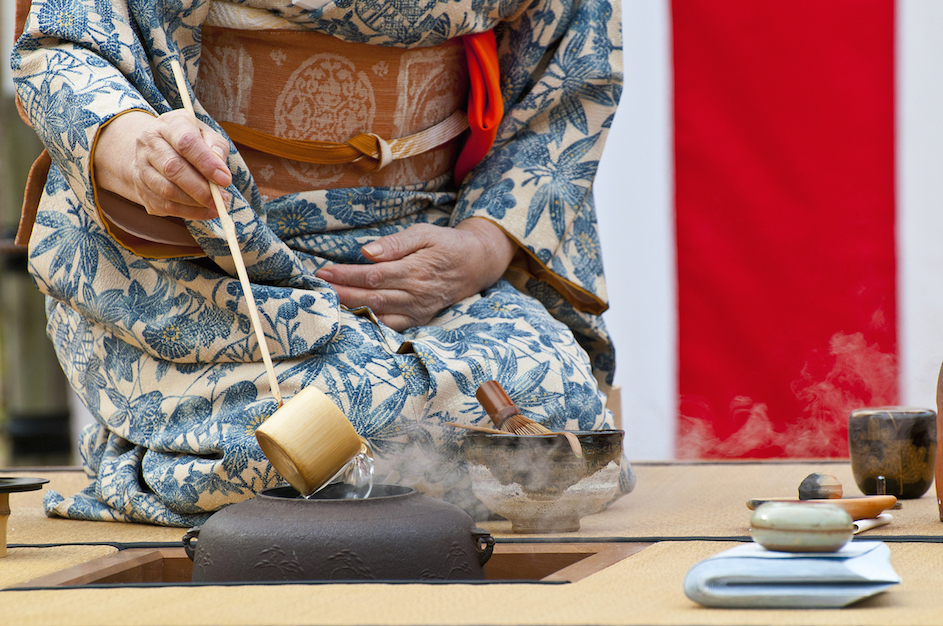 La cerimonia del tè giapponese