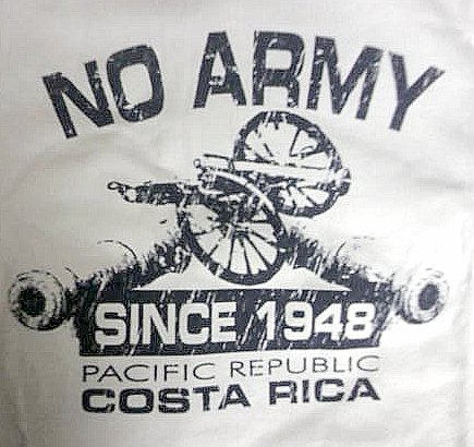 Costa Rica, il manifesto con il quale si affermava tale scelta