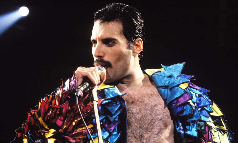 Freddie Mercury nel 1982