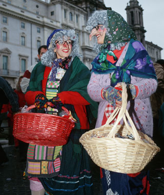 n Toscana la befana si accompagna al Befano