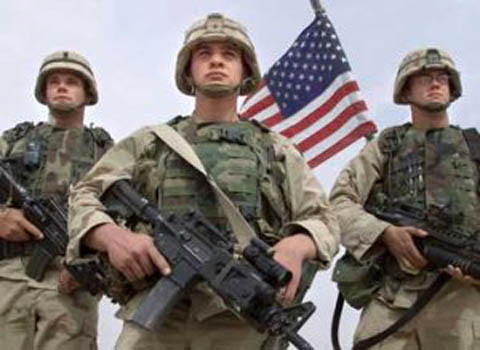 L'esercito americano a difesa di altre nazioni