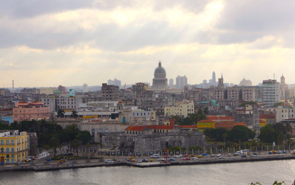 L'Avana vista dalla statua del Cristo